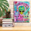 «Dear Aliens» par Dean Russo, art mural sur toile-254963803