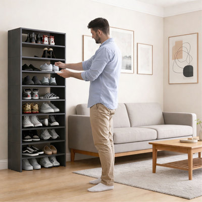 Range-chaussures à 8 niveaux Houston