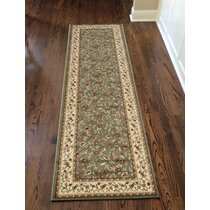  Cusugbaso Green Leaves Kitchen Rugs Set of 2 - Sage