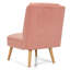 Chaise d'appoint en velours de 23,5 po de largeur Dawer-1901910519