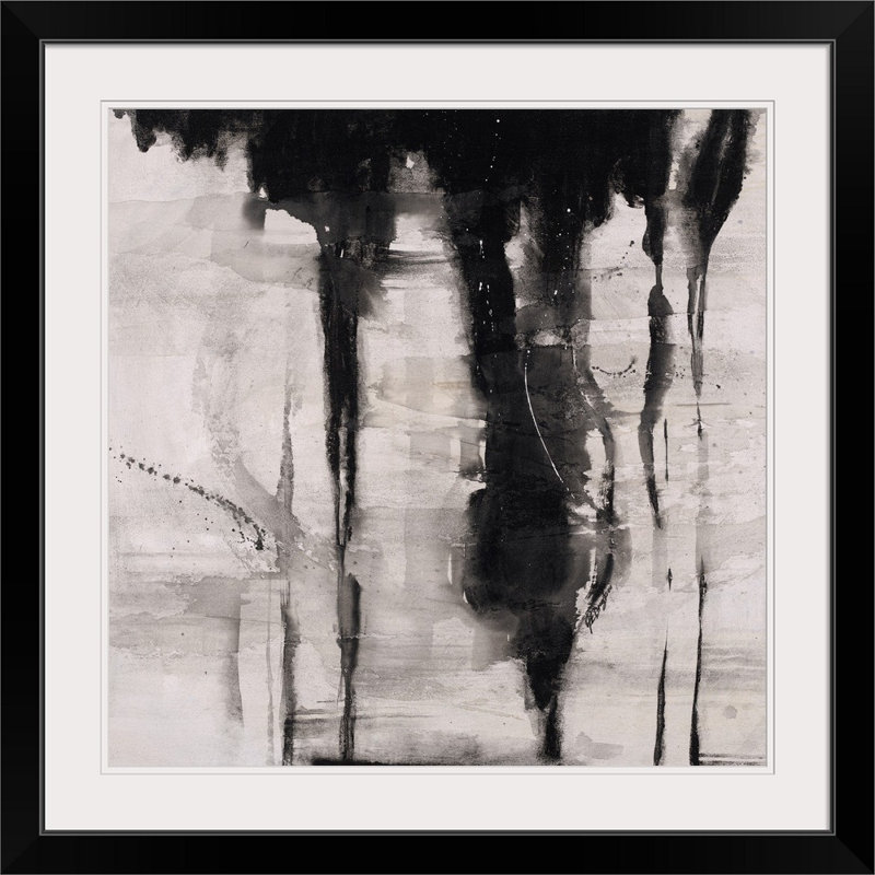 «Terminous Open Ended I», impression, Cadre noir, H 24 po x l 24 po x P 1 po