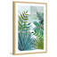 « tropical leaves », impression encadrée-26196686
