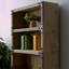 Bibliothèque américaine en bois massif vieilli American Style-112249468