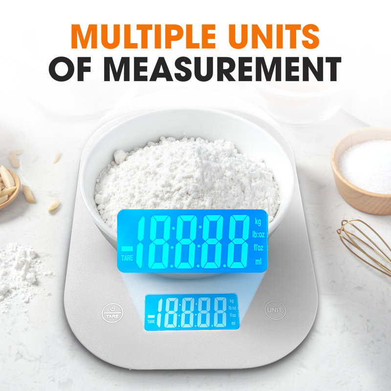 Cheer Collection Digital Scale, White
