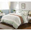 Édredon en coton pour grand lit, avec ornement floral, grand lit