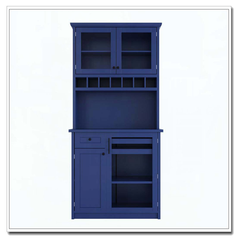 Armoire de cuisine Farmhouse, Bleu
