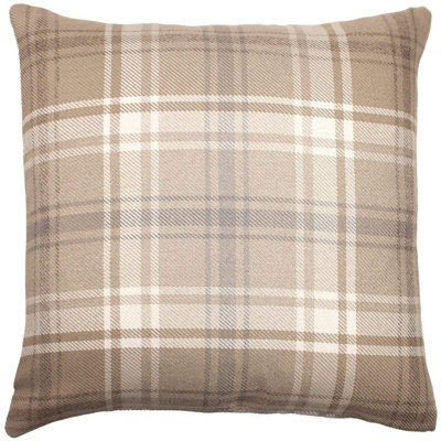 Plaid Wool Blend Outdoor Pillow Cover