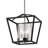 Skegness 3 - Light Steel Dimmable Geometric Chandelier-1628456534