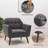 Janara 30.3'' Wide Tufted Linen Upholstered Armchair-1098136165