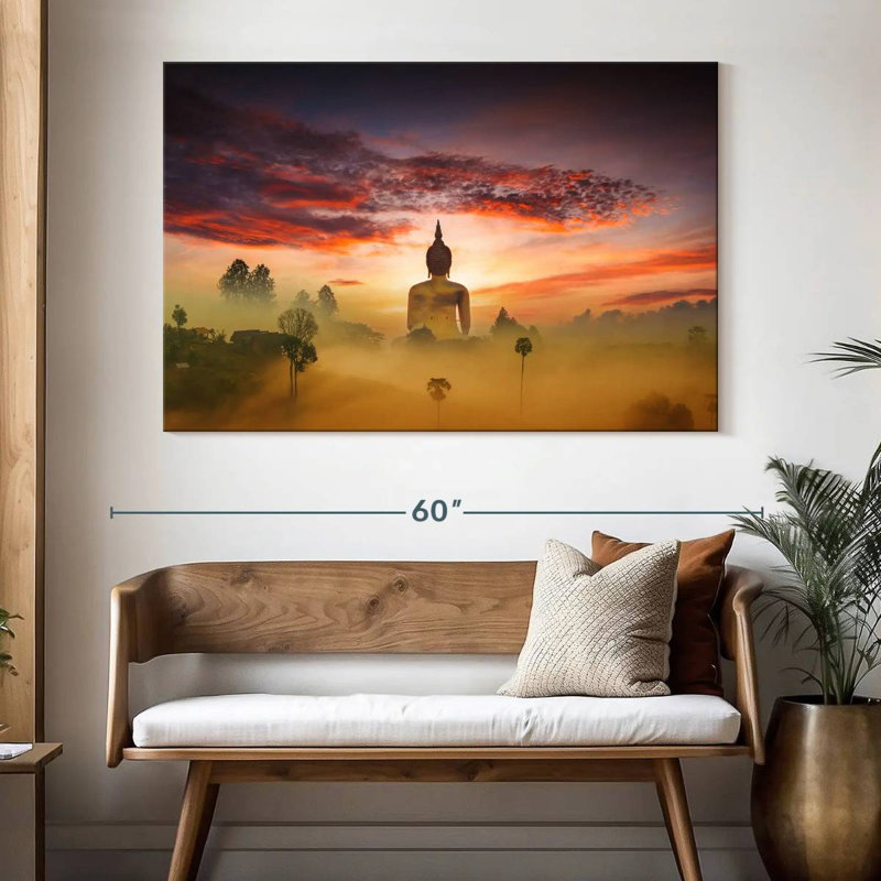  «Big Buddha At Sunrise», H 34 po x l 51 po