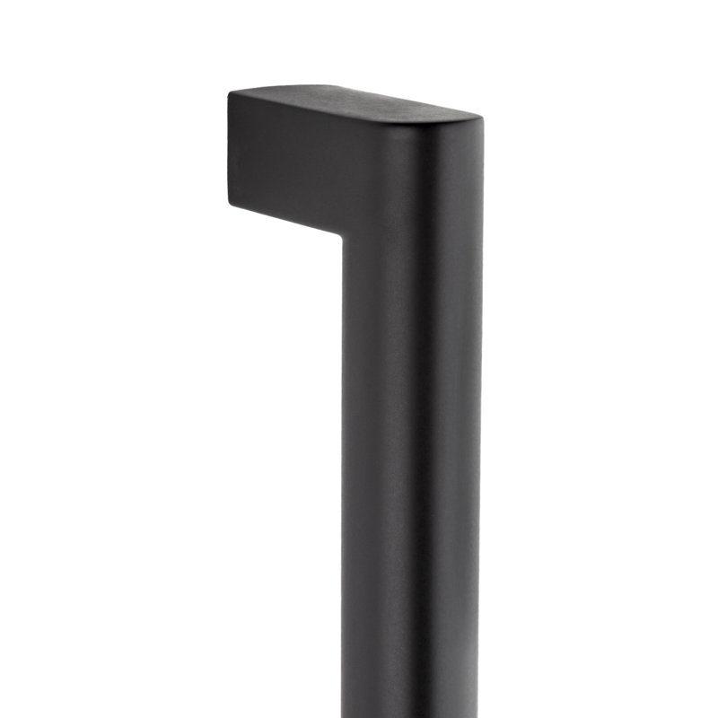Vail 16" Matte Black Appliance Bar Pull, Matte Black, 16"