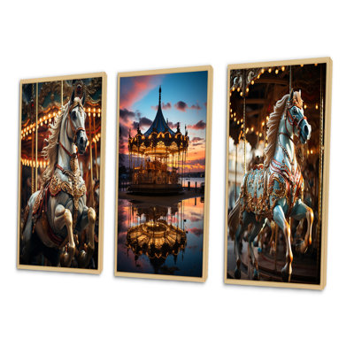 " Carousel Carousel Carousel " 3 - Pieces