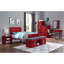 Egon Metal Bed, Cargo Container Style, Rectangular Headboard & Footboard-1935419410-1935838856