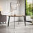 Darryll Extending Dining Table Modern Table w Black Legs-2020434613