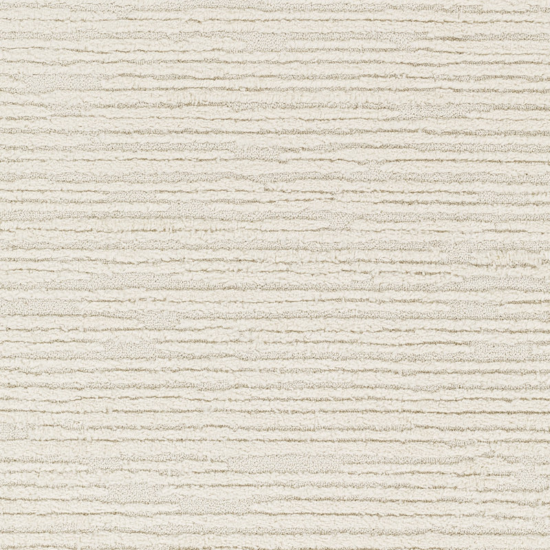 Tapis crème tissé à la machine Firman, Rectangle 7 pi 10 po x 10 pi