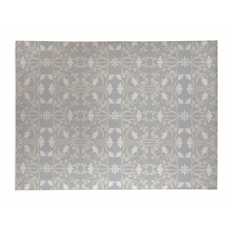 Tapis de bureau léger Savanah, L 48 po x P 72 po, Gris