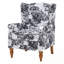 Ensemble de fauteuil et table basse avec pieds en bois robustes-1380888232