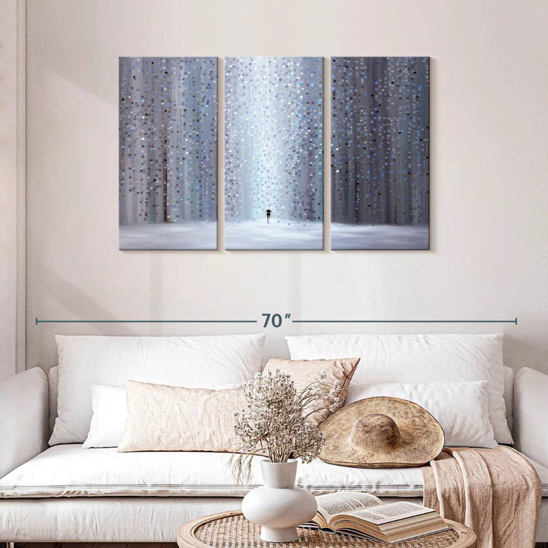 Avery Rainy Stroll II, 28" H x 45" W