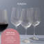 Mikasa Treviso Crystal Red Wine Glasses, 600ml