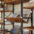 72.8" Triple Wide 6-Tier Bookshelf with Metal Frame-394723049
