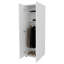 Armoire avec 2 portes et tringle