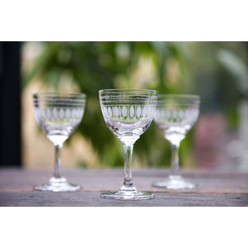 Handmade Crystal Cordial Glass