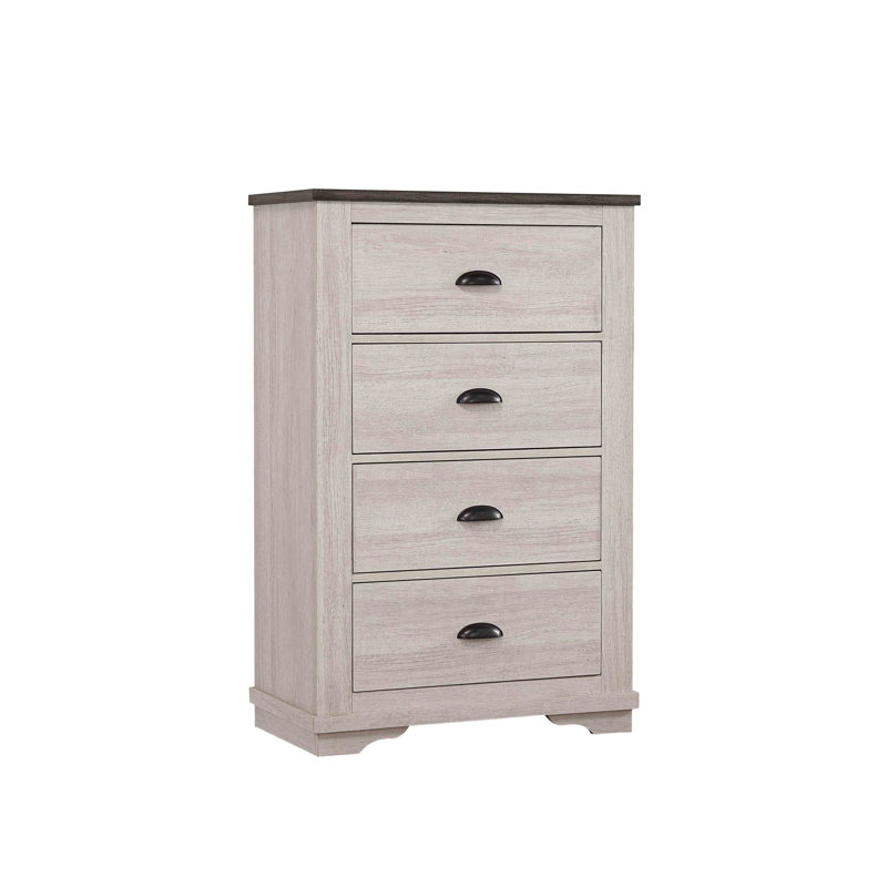 Coralee - Commode à tiroirs (Commode), Gris clair