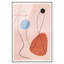 Conneting Color Points High-Gloss Frameless Acrylic Glass Wall Art Abstract Print by Oliver Gal, Ready to Hang, 10 x 15-1218481907-1218481919