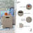 Shade Concrete Propane Outdoor Fire Pit Table-232594054