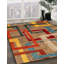 Tapis 100% abstrait lavable à la machine 4201-2088262757