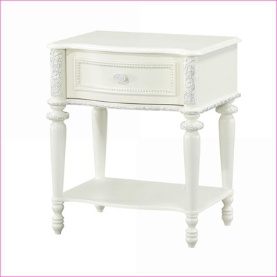 Table de chevet 1 tiroir Ivory Floral