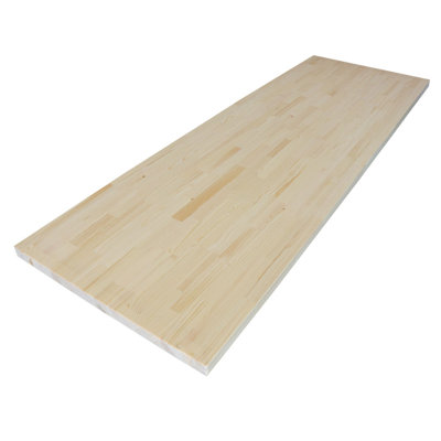 98 in. x 25 in. Nordic Pine Butcher Block Top