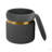 Modern Velvet Round Ottoman With Storage,-1746303122