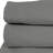 100% Organic Flannel Sheets King Size - GOTS Certified 100% Cotton Flannel Sheets Set with Comfortable Soft Brushed Finish & Deep Pocket - 1 Flat 1 Fitted & 2 Pillowcases (Dark Gray, King)-1208684696-1208684691