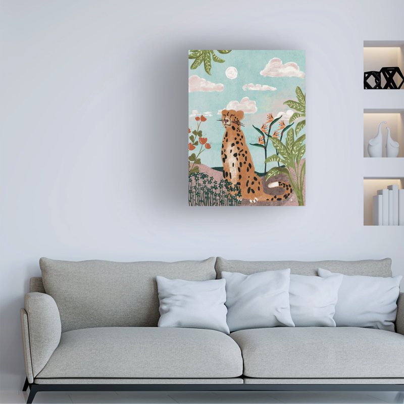Art sur toile Erum Khalili, H 47 po x l 35 po x P 2 po
