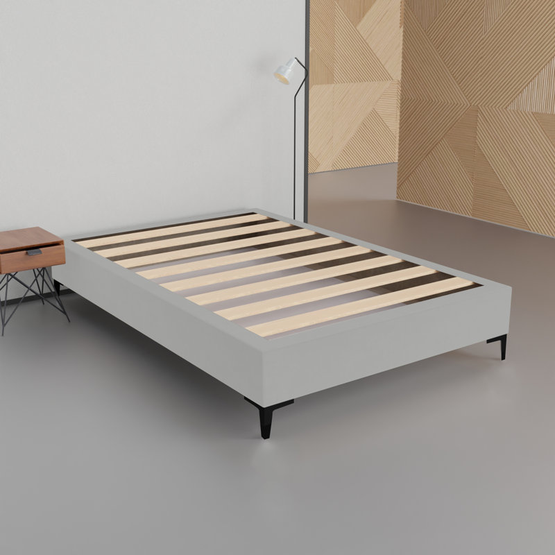 Cioban Bed, Twin, Light Grey