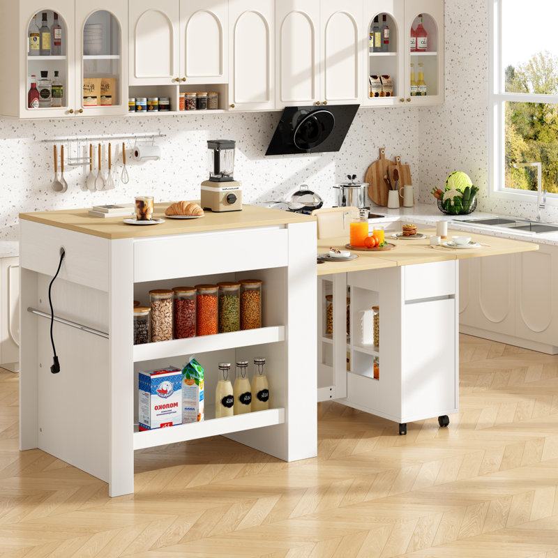 Wood Kitchen Island