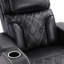 37.4" Wide Modern Dual Motor Power Recliner Home Theatre Seating-986607570