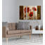 Matin coquelicot, ensemble de 3 impressions d’art graphique sur toile-1628388608