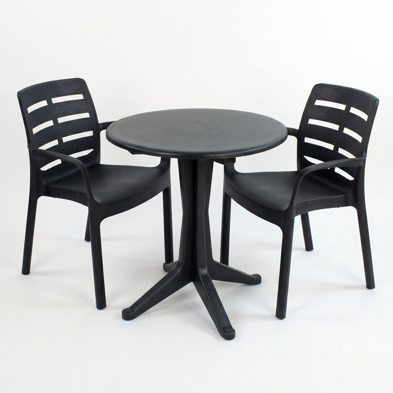 Plastic Patio Dining Set Table,