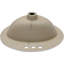 Lavabo de salle de bain encastré en céramique 20x18 blanc ovale - aspect moderne, teinté, pour usages multiples 20 "x 18" moderne, élégant, teinté - différents espaces