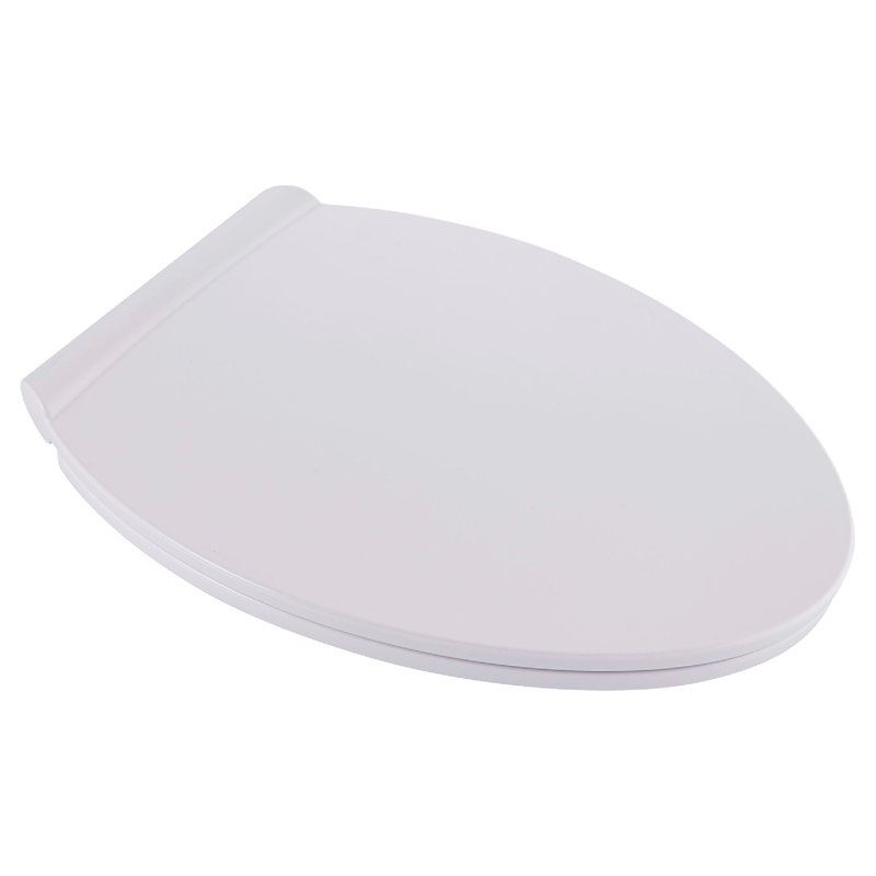 Siège de toilette allongé, Blanc