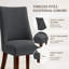 Parsons Upholstered Dining Chair Solid Wood Side Chair - Comfort & Style for Modern Homes-1721581498-1743351649