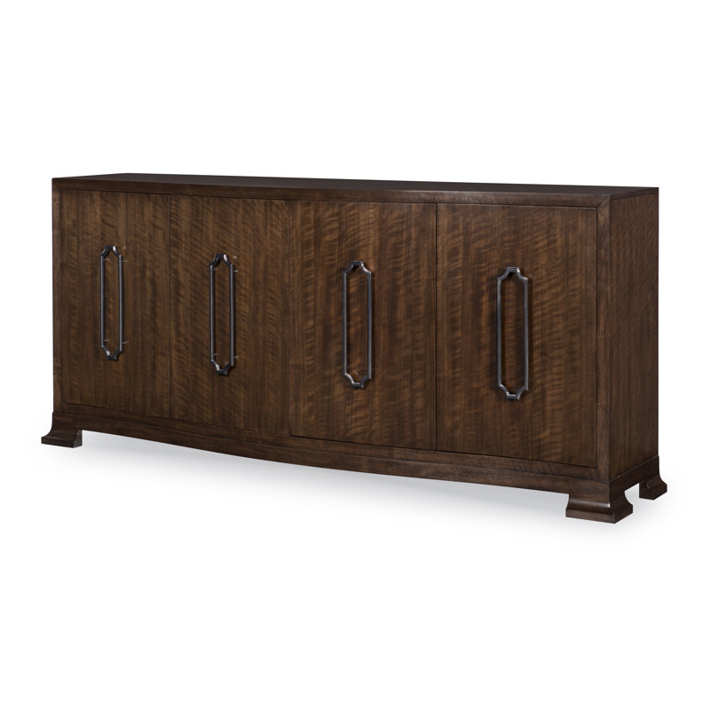 Adrian 86.25'' W Solid Wood Sideboard