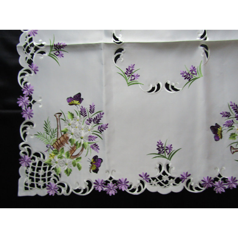 Plateau de table floral floral
