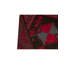 Hand-Knotted High-Quality Red and Black Area Rug