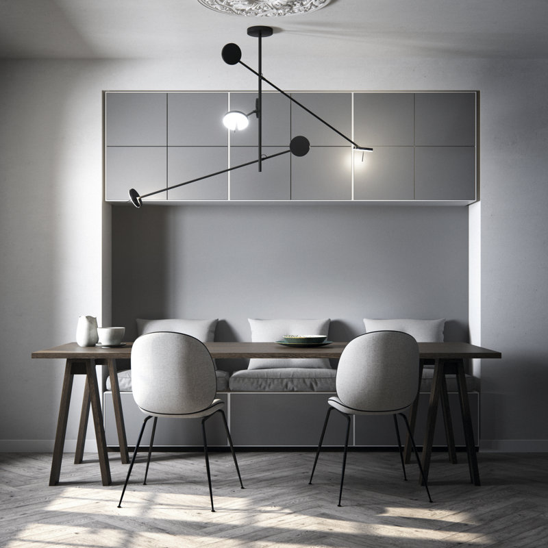 Invisible 3 - Light LED Pendant