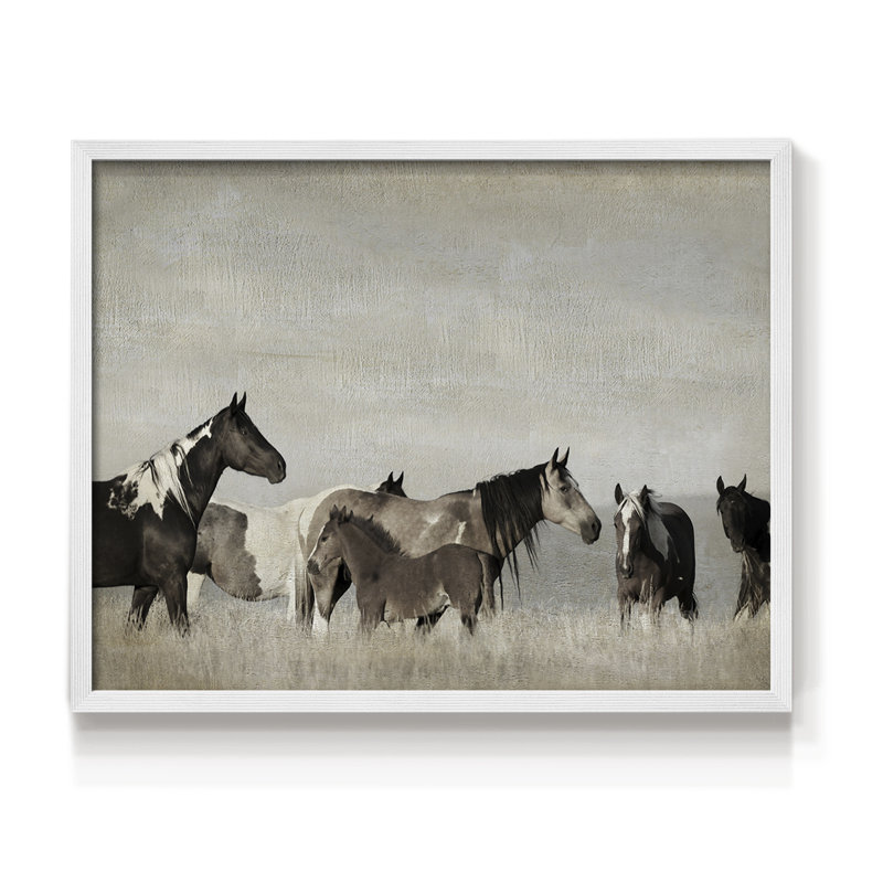Ranging Free -Framed Print - Restickable, H 22 po x l 28 po, Blanc