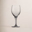 Mondial Crystal Red Wine Glass