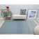 Callum Contemporary Banded Blue Area Rug